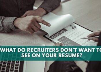 Every recruiter has their own list of things they don't want to see on resume, and you never know who's going to see yours